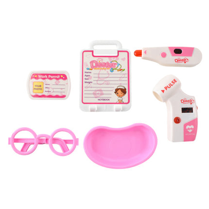 Kruzzel Little Doctor Set - Dokterskar met Medische Accessoires - Roze