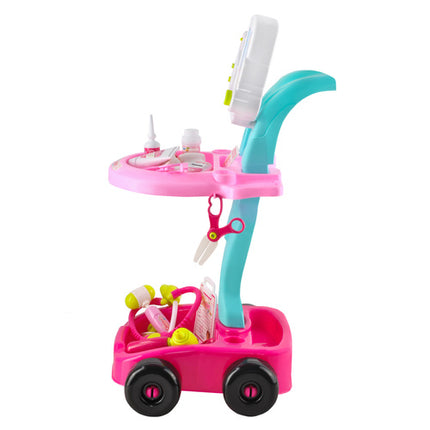 Kruzzel Little Doctor Set - Dokterskar met Medische Accessoires - Roze