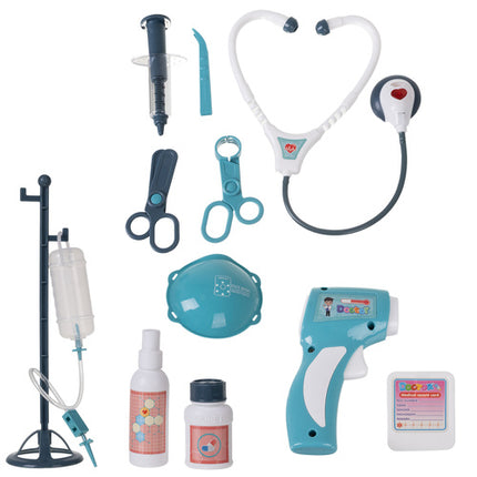 Iso Trade Little Doctor Set - 13-Delig - Dokterskoffer met Geluid