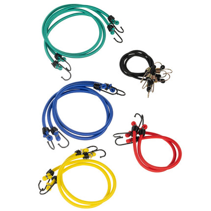 Xtrobb Bagagespanners Set - 12-delig - Met Haken en Opberghoes