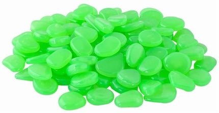 Gardlov Lichtgevende Stenen - 100 Stuks - Fluorescerend Groen