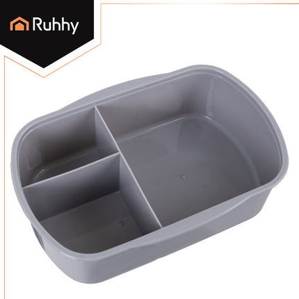 Ruhhy 26169 Lunchbox met Stoomventiel - 800 ml - BPA-vrij - Grijs
