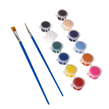 Maaleo Houten Vogelvoederhuisje - DIY Bouwset - Inclusief Verf - 32,5 cm