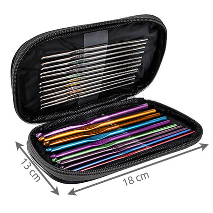 Maaleo Haakset - 69-delig - Complete Set in Etui voor Beginners