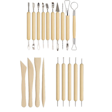 Maaleo Boetseer- en Modelleerset - 40-delig - Professionele Gereedschapsset
