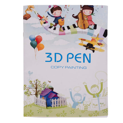 Maaleo 3D Pen Sjabloonboek - 40 Patronen - Inclusief Plexiglas Platform
