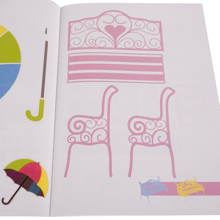 Maaleo 3D Pen Sjabloonboek - 40 Patronen - Inclusief Plexiglas Platform