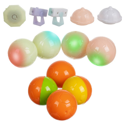 Iso Trade Magnetische Bouwstenen - 110 Delig - Ballenbaan met LED