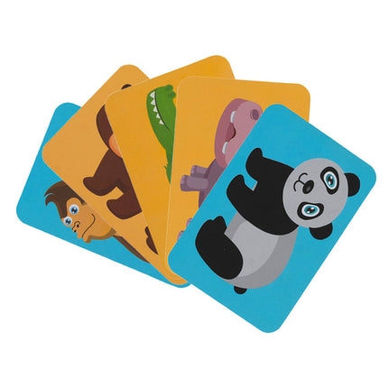 Iso Trade Magnetische Puzzel - Afrikaanse Dieren - Montessori - 47 Delig