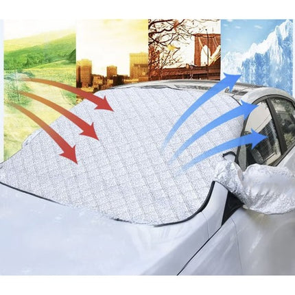 Xtrobb Magnetische Voorruitcover - Anti-Vorstmat - 143 x 122 cm