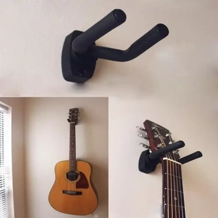 Malatec Gitaarhouder - Wandhanger - Universeel - Voor Gitaar & Bas
