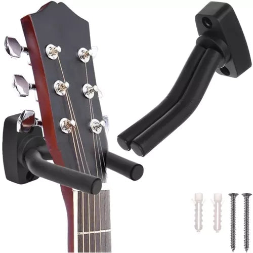 Malatec Gitaarhouder - Wandhanger - Universeel - Voor Gitaar & Bas