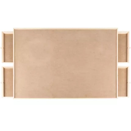 Malatec Puzzelbord met 4 Lades - Voor 1500 Stukjes - 89 x 69 cm