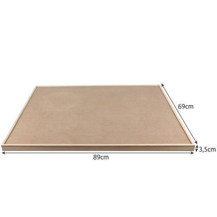 Malatec Puzzelbord met 4 Lades - Voor 1500 Stukjes - 89 x 69 cm