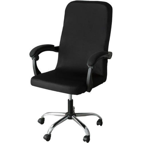 Malatec Universele Bureaustoelhoes - Rekbaar - Zwart