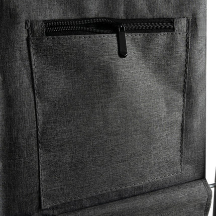 Malatec Opvouwbare Boodschappentrolley - 40 Liter - Met Thermovak - Grijs
