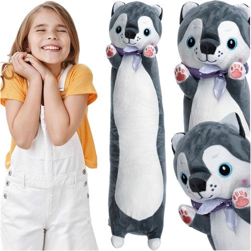 Kruzzel Pluche Hond Knuffel - 70 cm - Zacht Knuffelkussen