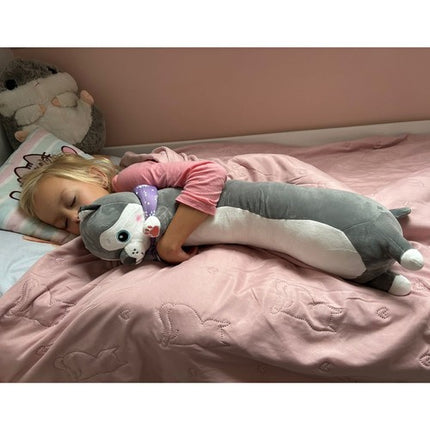 Kruzzel Pluche Hond Knuffel - 70 cm - Zacht Knuffelkussen