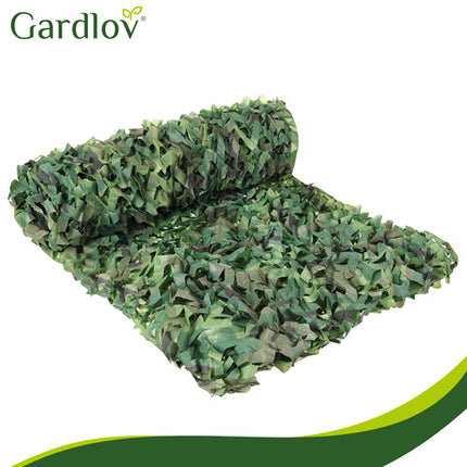 Gardlov Camouflagenet - 2 x 5 m - Inclusief 100 Kabelbinders - Woodland