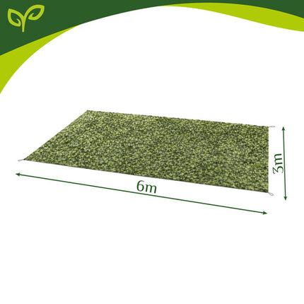 Gardlov Camouflagenet - 3 x 6 m - Inclusief 100 Kabelbinders - Woodland