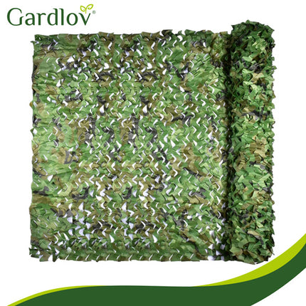 Gardlov Camouflagenet - 3 x 6 m - Inclusief 100 Kabelbinders - Woodland