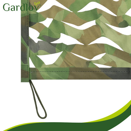 Gardlov Camouflagenet - 4 x 6 m - Inclusief 100 Kabelbinders - Woodland