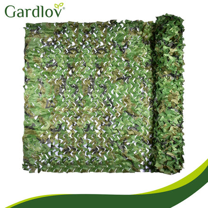 Gardlov Camouflagenet - 4 x 6 m - Inclusief 100 Kabelbinders - Woodland