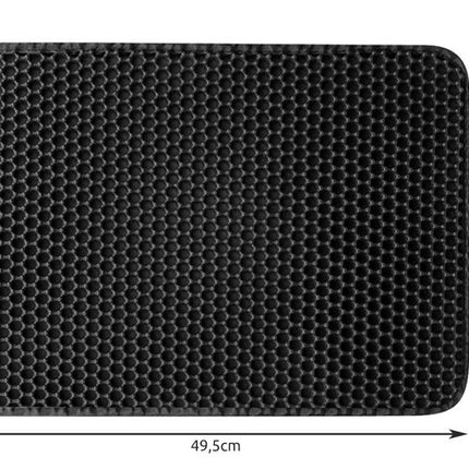 Purlov Kattenbakmat - Voor Schone Vloeren - 49,5 x 39,5 cm
