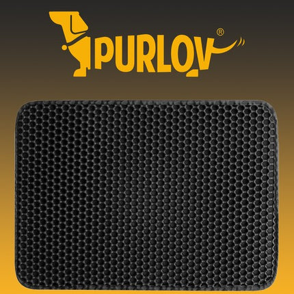 Purlov Kattenbakmat - Voor Schone Vloeren - 49,5 x 39,5 cm