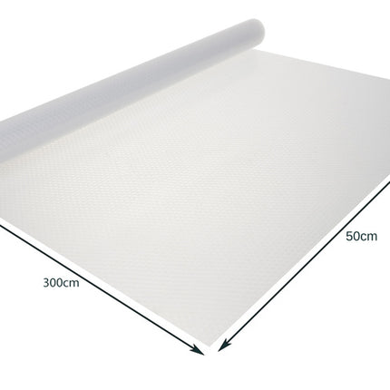 Ruhhy Anti-Slip Mat voor Lade - 300 x 50 cm - Universeel - Grijs