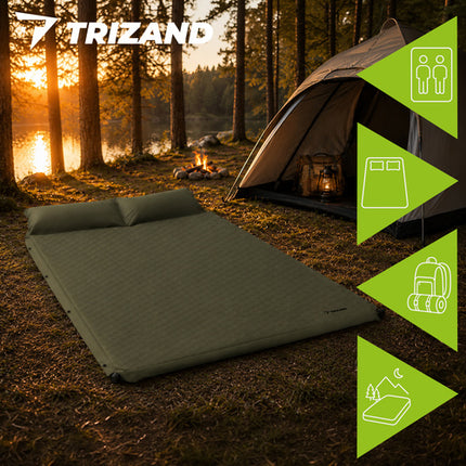 Trizand Zelfopblazend Matras - Lichtgewicht Slaapmat voor Kamperen