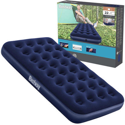 Bestway Eenpersoons Luchtbed - 188 x 99 x 22 cm - Blauw