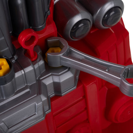 Iso Trade Monteurset - Auto met Motorblok - Educatief Speelgoed