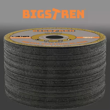 Bigstren Metaal Doorslijpschijven - 125 mm - 50 stuks - 1,0 mm