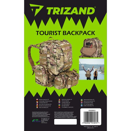 Trizand Militaire Rugzak - 48,5 Liter - Camo - XL Survivaltas