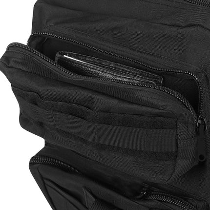 Trizand Militaire Rugzak XL - 35 Liter - Zwart - 47 x 28 x 27 cm