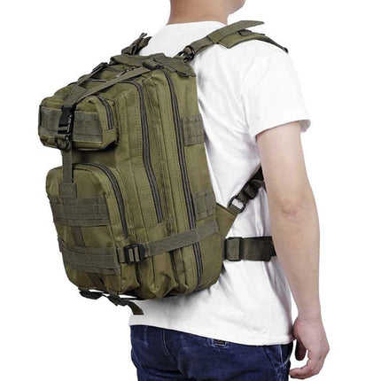 Trizand Militaire Rugzak XL - 35 Liter - Groen - 47 x 28 x 27 cm
