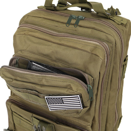 Trizand Militaire Rugzak XL - 35 Liter - Groen - 47 x 28 x 27 cm