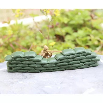 Kruzzel Militaire Basis Speelset - 300-delig - Inclusief Opbergtas