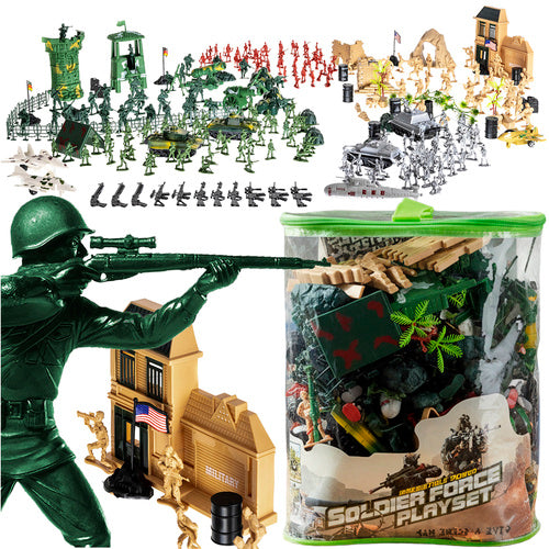 Iso Trade Militaire Basis - 300-Delige Legerset met Koffer