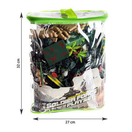 Iso Trade Militaire Basis - 300-Delige Legerset met Koffer