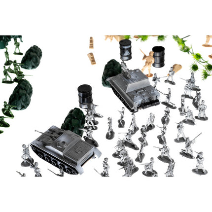 Iso Trade Militaire Basis - 300-Delige Legerset met Koffer