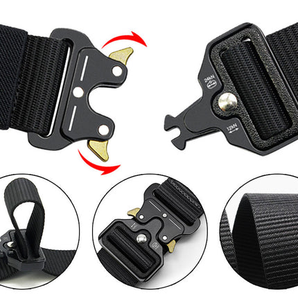 Tactische Survival Riem - Zwart