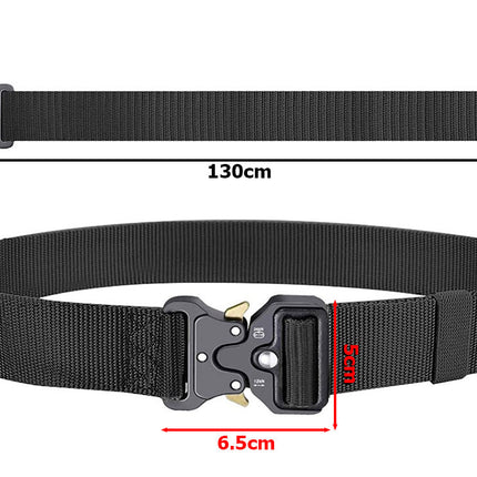 Tactische Survival Riem - Zwart