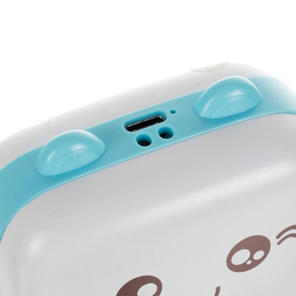 Izoxis Mini Fotoprinter - Draagbaar - Inclusief 11 Rollen - Wit/Blauw