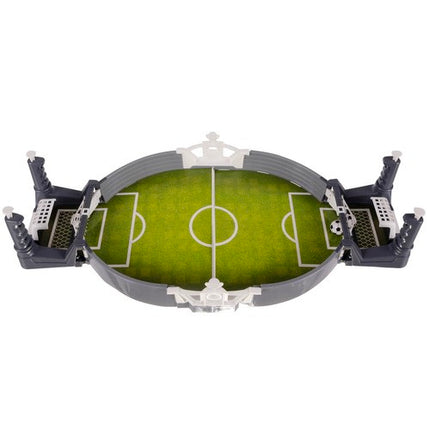 Kruzzel Mini Tafelvoetbalspel - Compact Voetbalset - 2 Spelers