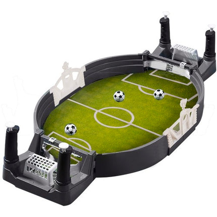 Kruzzel Mini Tafelvoetbalspel - Compact Voetbalset - 2 Spelers