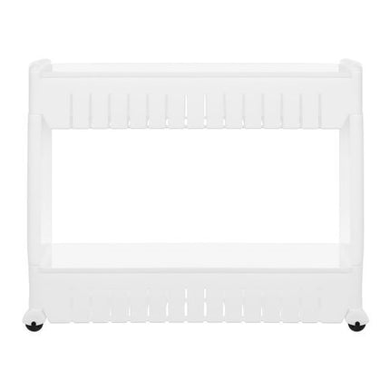 Ruhhy Verrijdbaar Keukenrek - 3-Laags - Smal - 72,5 x 12,5 x 54,5 cm - Wit