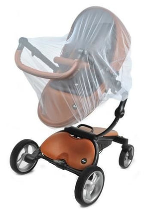 Kruzzel Universeel Muskietennet voor Kinderwagen - Wit - 100% Polyester