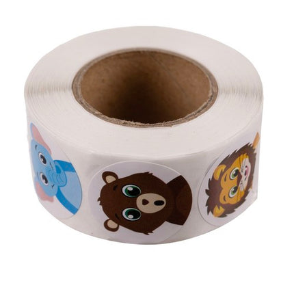 Kruzzel Beloningsstickers voor Kinderen - 500 Stuks - Op Rol